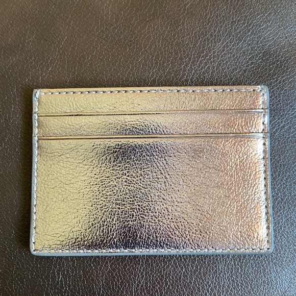 Kate Spade Metallic Small Slim Card Holder - Picture 2 of 3